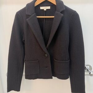 LOFT Women's Dark Gray Blazer